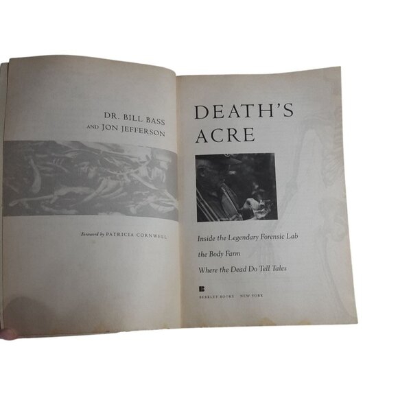 Deaths Acre Inside the Legendary Forensic Lab the Body Farm Bill Bass  Jefferson - Picture 7 of 12